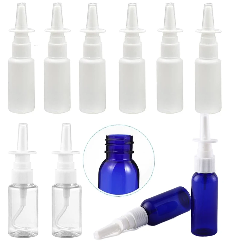 Шт., 10-60 мл, пустый компактный пластиковый портативный дорожный контейнер для мытья солевой воды