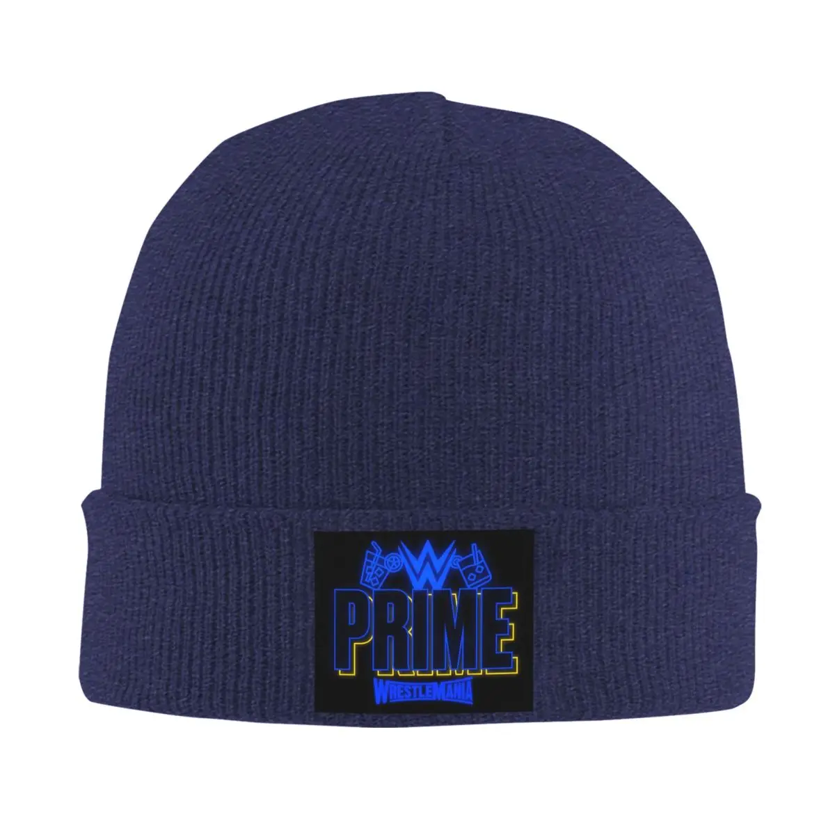 Prime Hydration Logan Paul Wrestlemania Neon Light Sign Party Warm Knitted Cap Bonnet Hat Autumn Winter Outdoor Beanies Hats