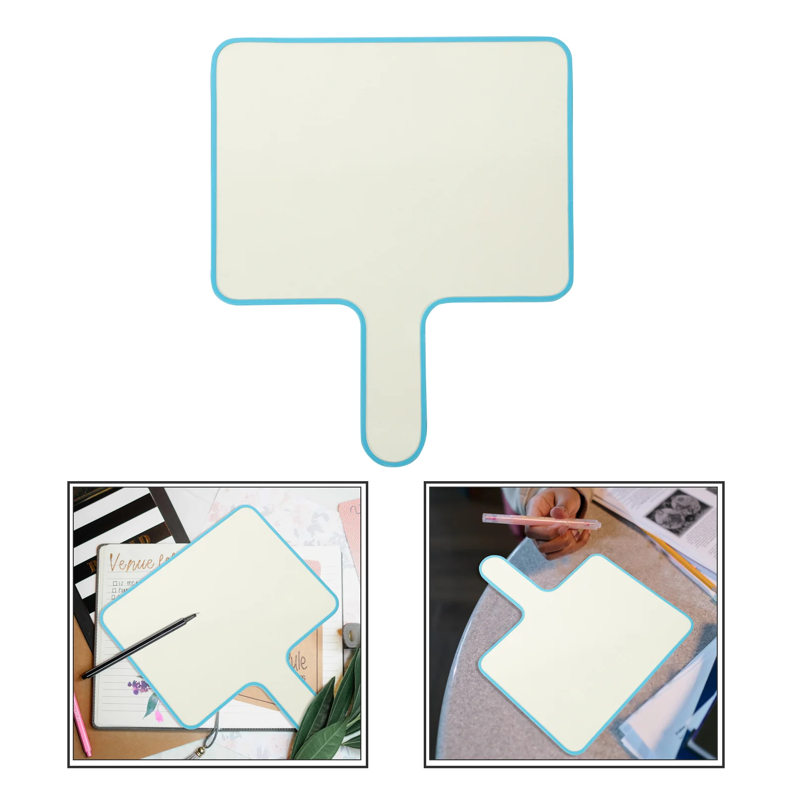 

Board Erase Dry Answer Boards White Paddles Quick Supplies School Mini Paddle Response Kawaii Whiteboard Sided Classroom