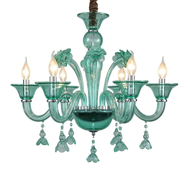 OUFULA люстра Green Candle