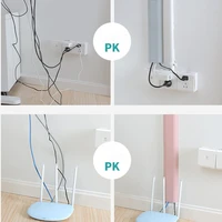 30cm self adhesive raceway wall cord duct cover cable duct ties fixer fastener holder for cable organizer storage clip