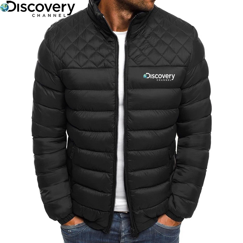 2022 new Winter Warm thick warm men's winter leisure coat Solid stand collar men's jacket men's down jacket