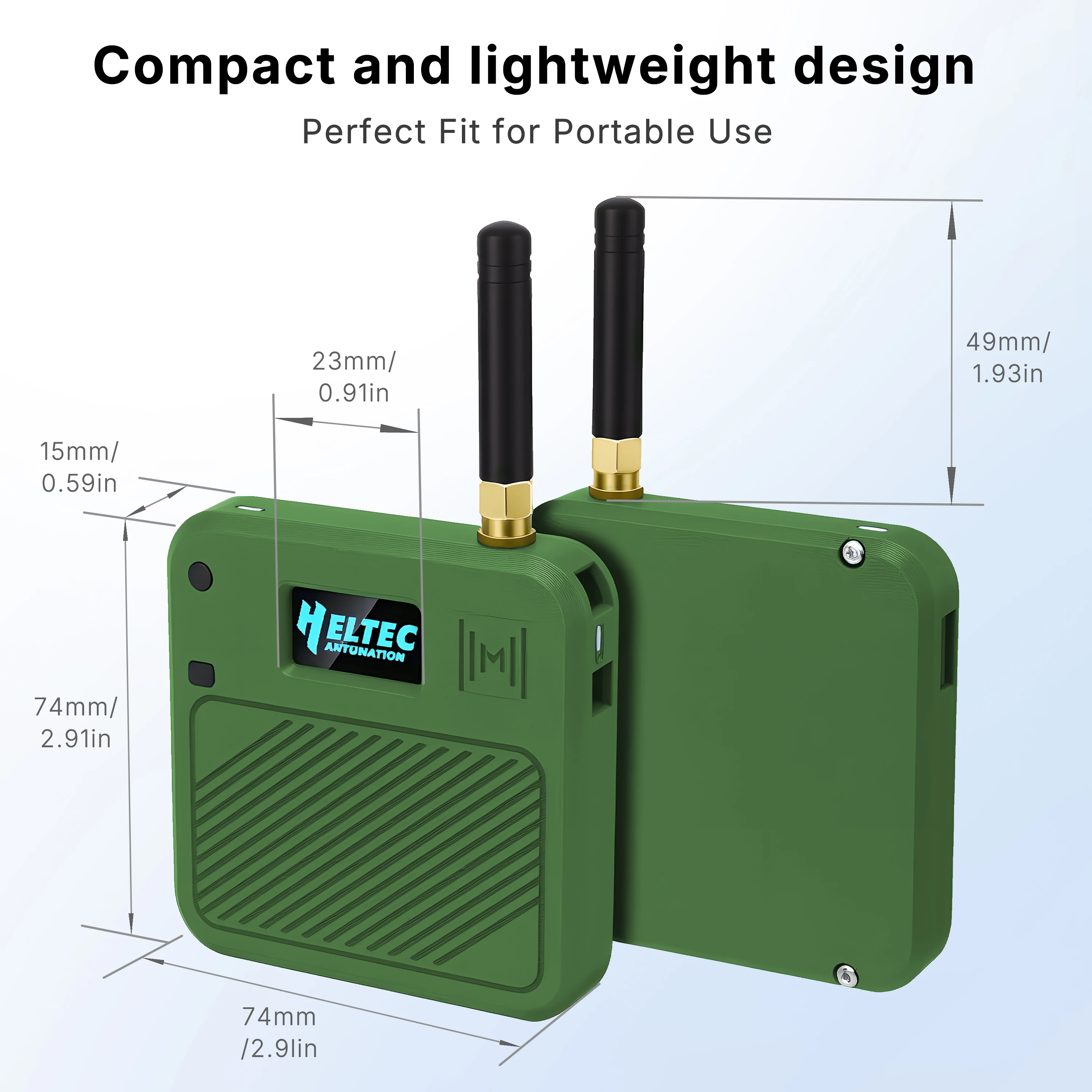 Фото Комплект Heltec V3 Meshtastic WiFi LoRa 32 Shell Kit с ESP32, SX1262 LoRa Node, 0.96-дюймовым синим OLED-дисплеем, отладочная плата для Arduino LoRaWAN IoT №5