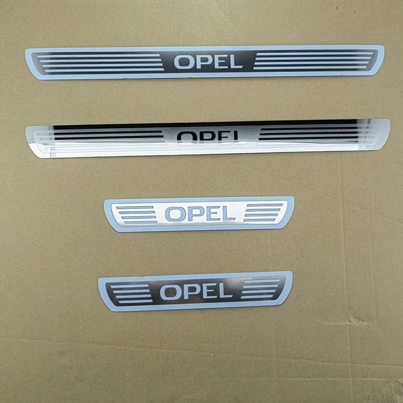 Накладка на порог для Opel Astra Zafira Corsa накладка из нержавеющей стали защиты