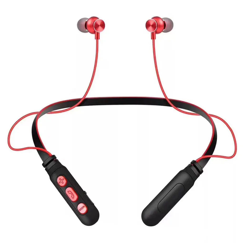 

Wireless Headphone Sport Bluetooth 4 1 Earphone Neckband Built-in Mic Headset Handfree Earbuds