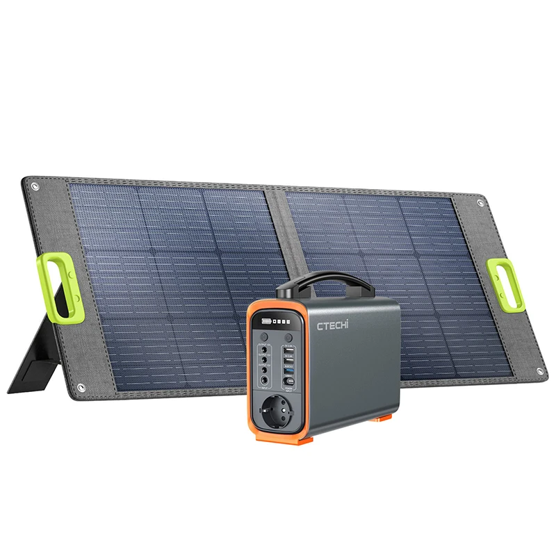 With 60w/100w/200w Solar Panel  Power Supply For Outdoors Tr