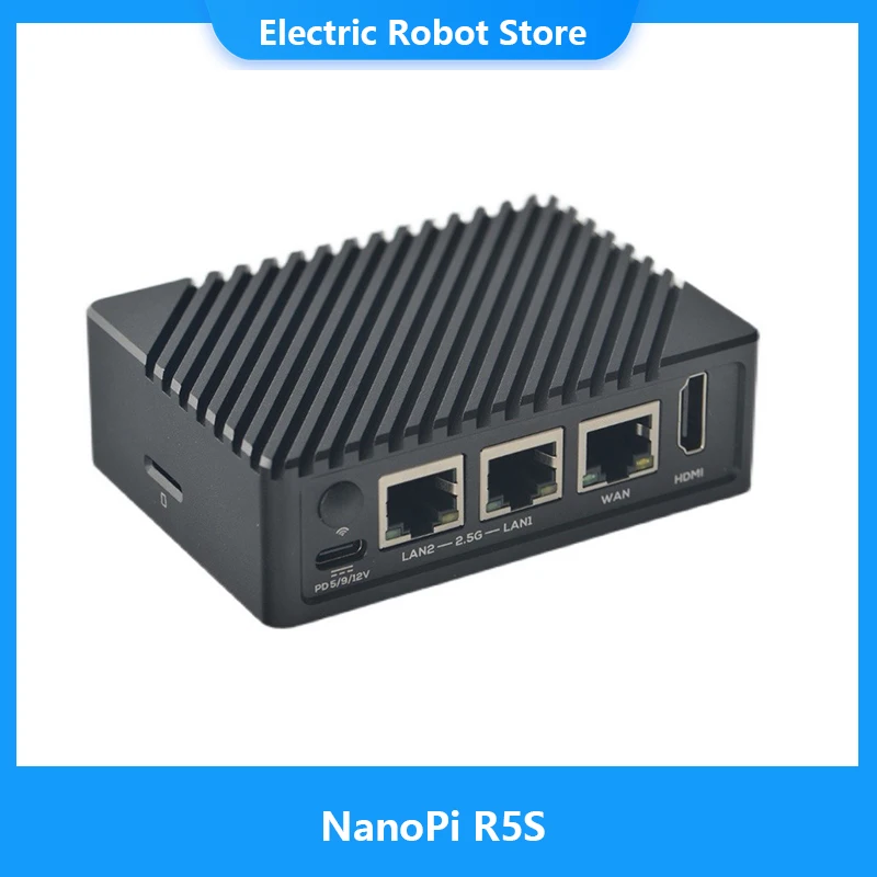 Роутер Nanopi R5S RK3568 макетная плата OpenWRT A55 HDMI2.0 2 5G гигабитный сетевой порт |