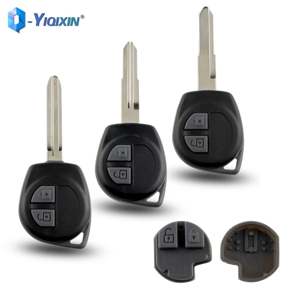 

YIQIXIN 2 Button Car Key Shell For Suzuki Swift Grand SX4 Liana Aerio Vitara ALTO Jimny Vauxhall Agila Fob Case Replacement Pad