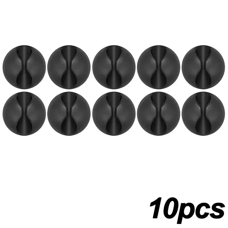 

Набор из 50 круглых зажимов для кабелей Cable Organizer Clips
