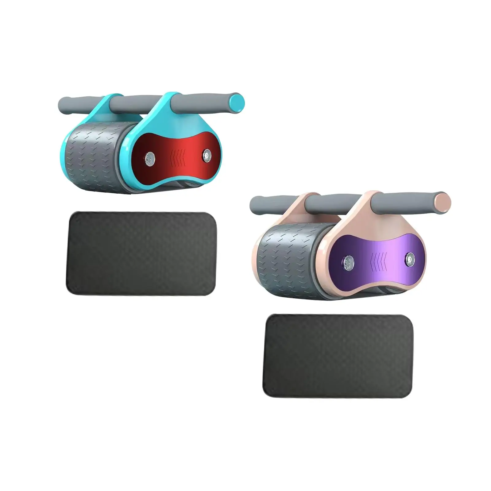 

Ролик для брюшного пресса двойное колесо с коленным ковриком, для бодибилдинга, для использования в домашних тренажерных залах