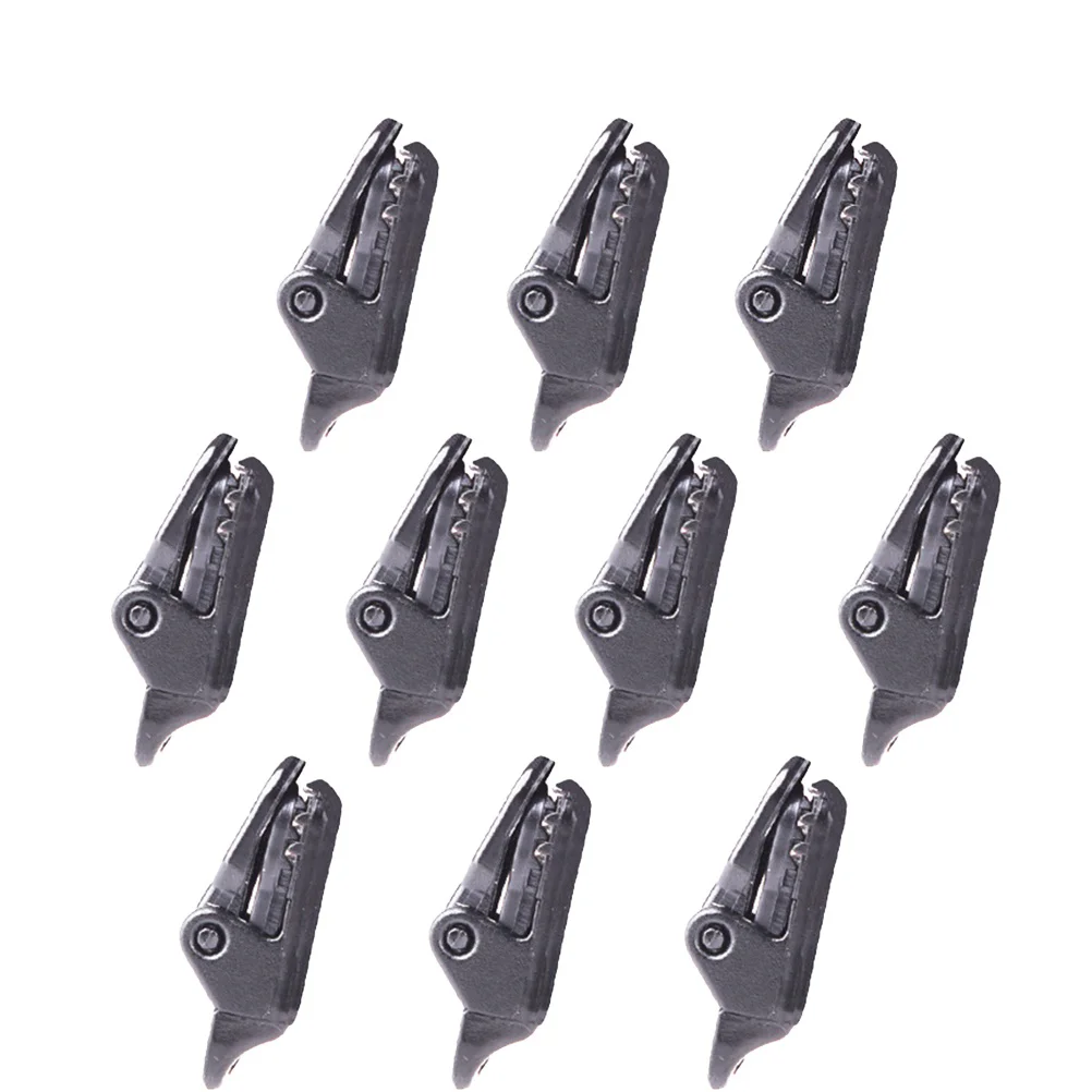 10 шт. зажимы для брезента тента палатки в форме крокодила кемпинговой