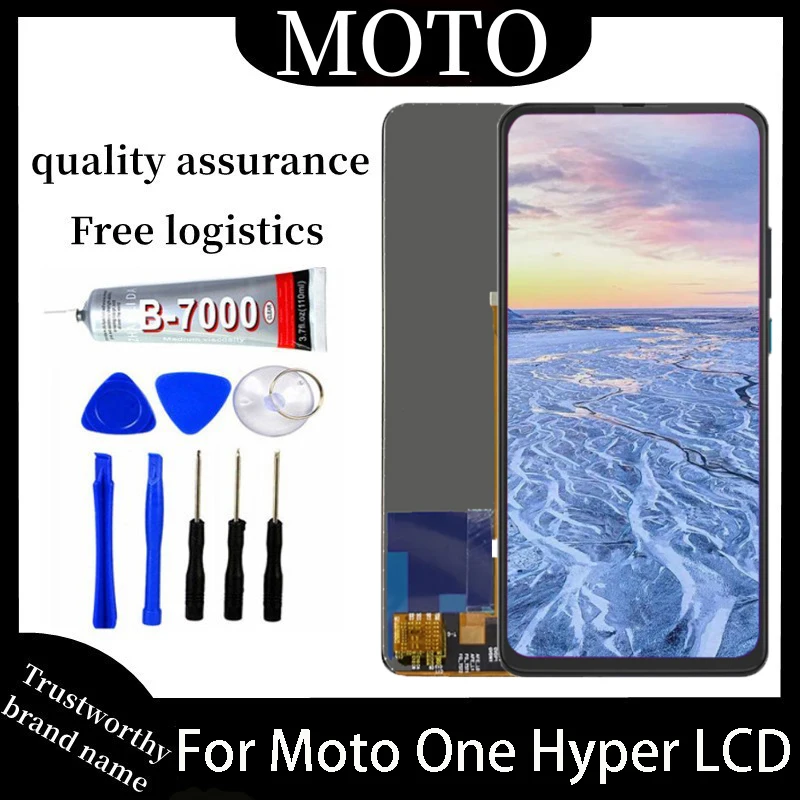 Оригинальный сенсорный ЖК-экран Motorola Moto One, 6,5 дюйма