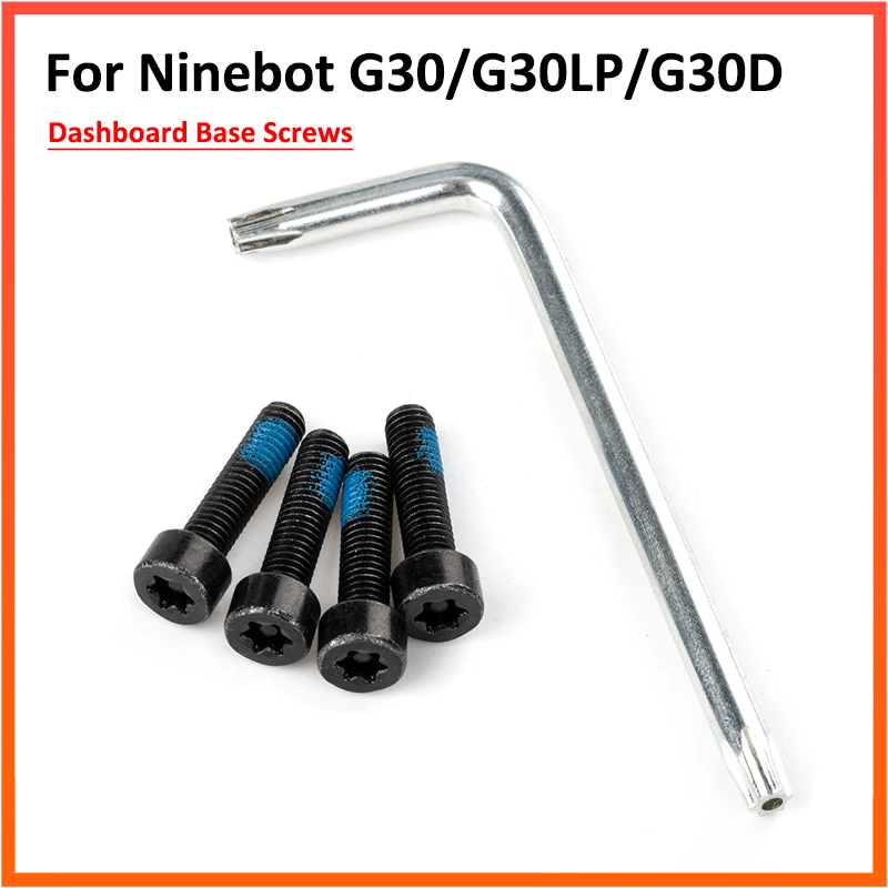

Dashboard Base Screw for Ninebot Electric Scooter G30 G30L ES2 ES3 ES4 Screws and Wrench Anti-theft Spanner Parts
