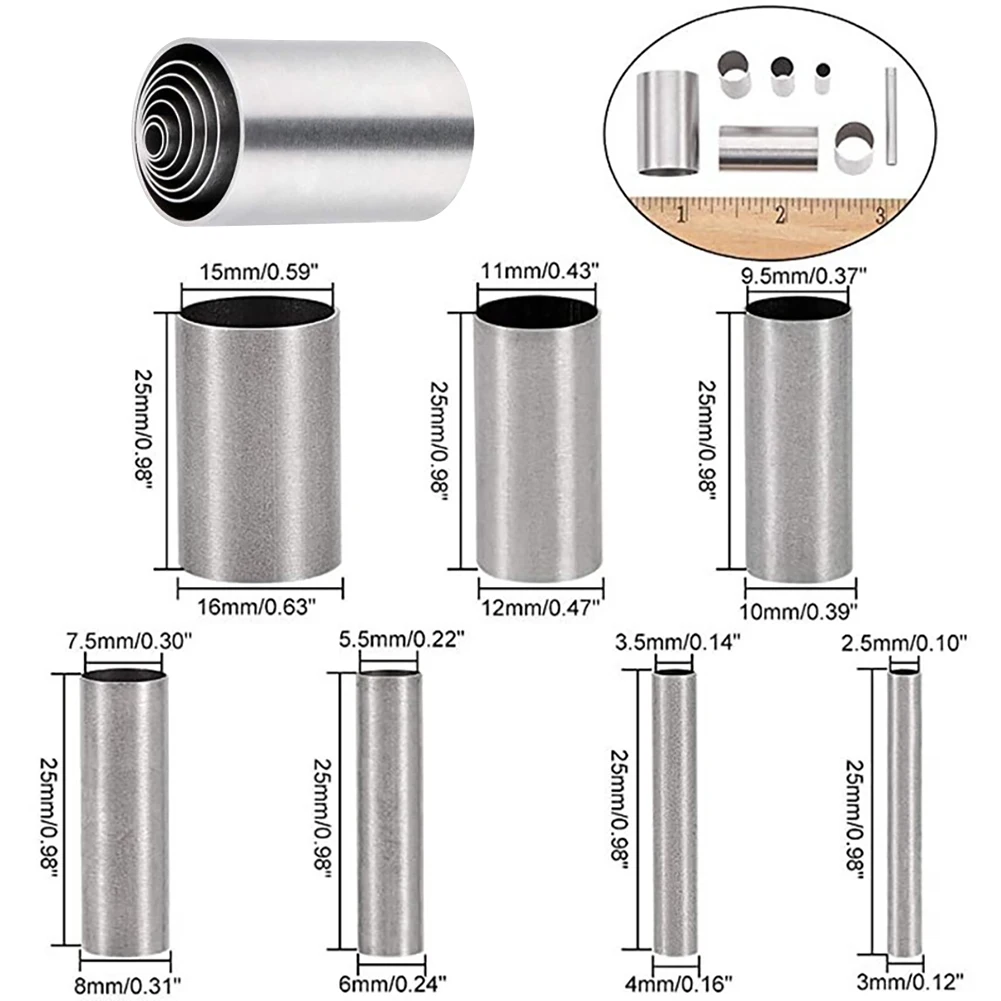 7 шт./компл. инструменты для резки керамики и глины из нержавеющей стали маленькая