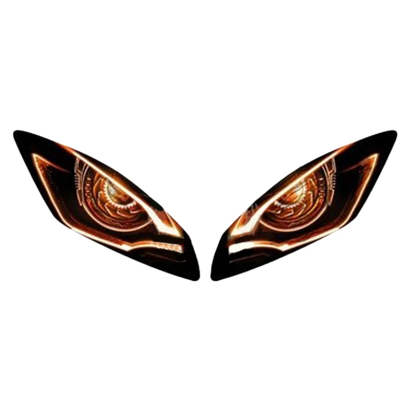 

Motorcycle Front Fairing Headlight Sticker Protective Cover for Yamaha YZF-R6 YZFR6 YZF R6 2006-2016