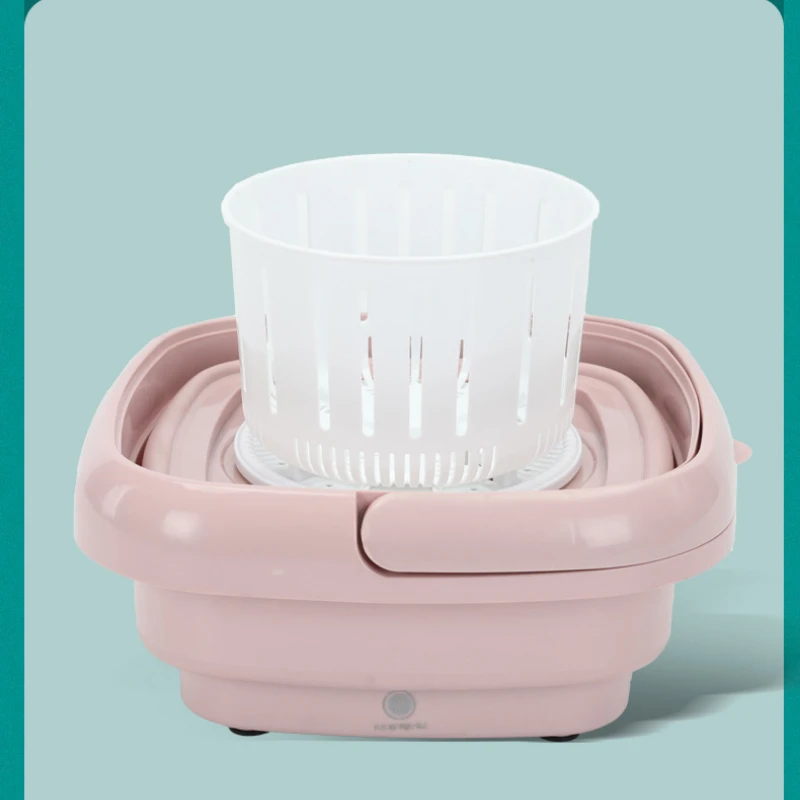 

Новая Складная Стиральная машина высокой емкости, горячая Распродажа, маленькое домашнее мини-белье, нижнее белье, носки для мытья ленивых людей