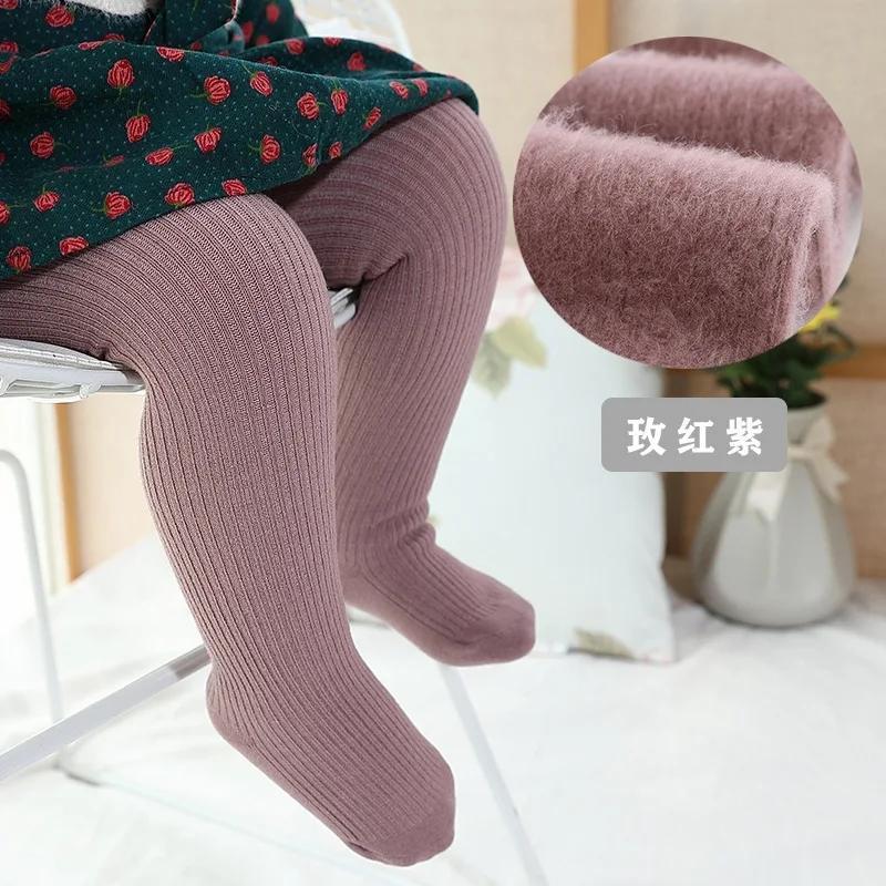 

Soft Cotton Baby Girl Tights Winter Terry Thicken Children Pantyhose Heart Print Tights for Girls Toddler Tights Suitable 0-6 Y