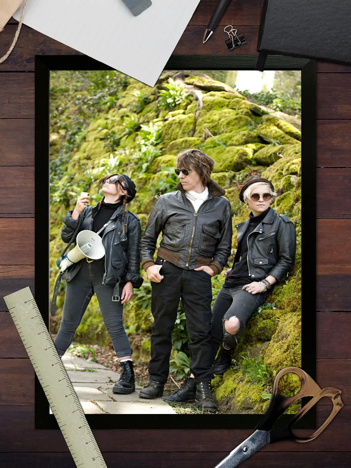 Печать на холсте &quotJeff Beck Band&quot классический стиль