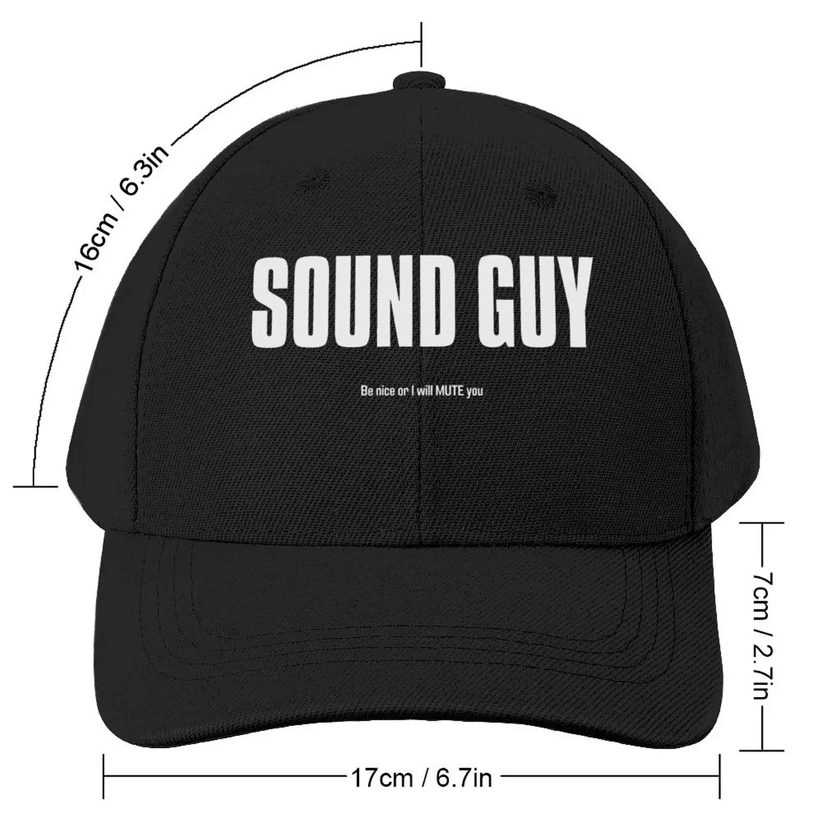 Бейсбольная кепка Sound Guy (ATB) Snapback пляжная сумка солнцезащитная женская модная