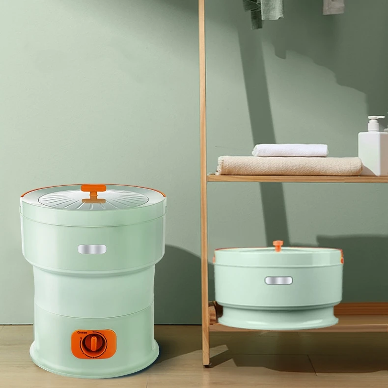

220V Household Folding Washing Machine Portable Mother and Baby Mini Washing Machine Suitable for Washer Sock