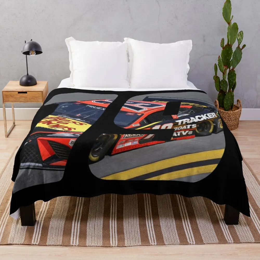 

Martin Truex Jr Car 19 Throw Blanket king flannel blanket furry blanket