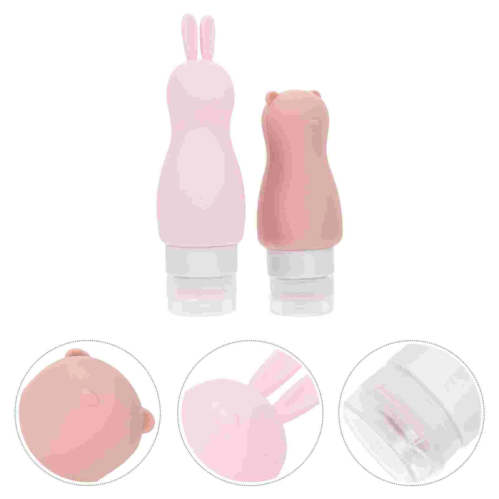 

2 шт., бутылки для хранения косметики