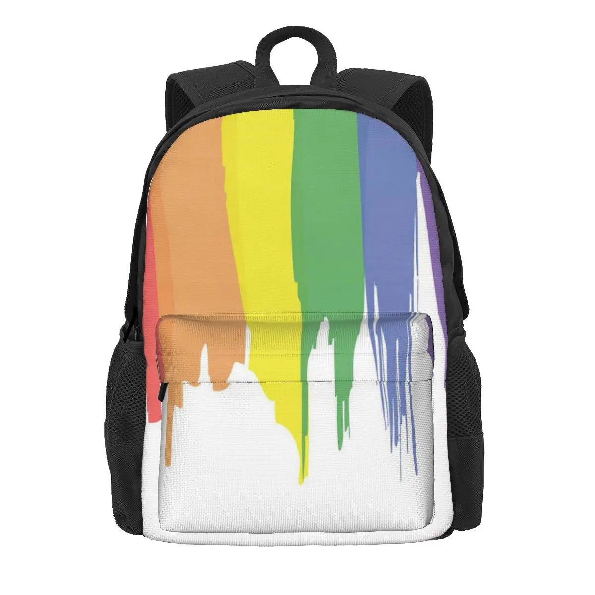 

Gay Pride Lgbt Women Backpack Trend Student School Bag Computer Mochila Kids Large Capacity Polyester Shoulder Bag