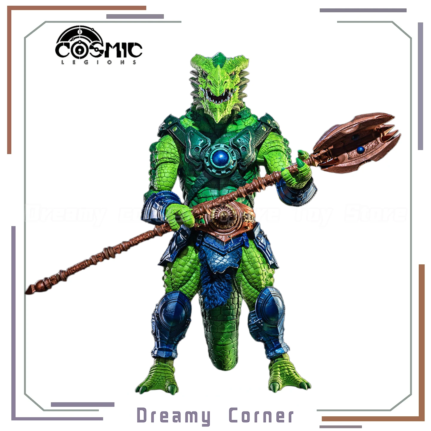 Фото 【В наличии】Оригинальная фигурка Four Horsemen Studios Cosmic Legions Outpost Zaxxius SSKUR’GE 1/12, коллекция игрушечных моделей №1