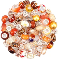16pcs large holes beads murano glass beads for diy bracelets necklace pendant jewelry material beads for dreadlocks wholesale