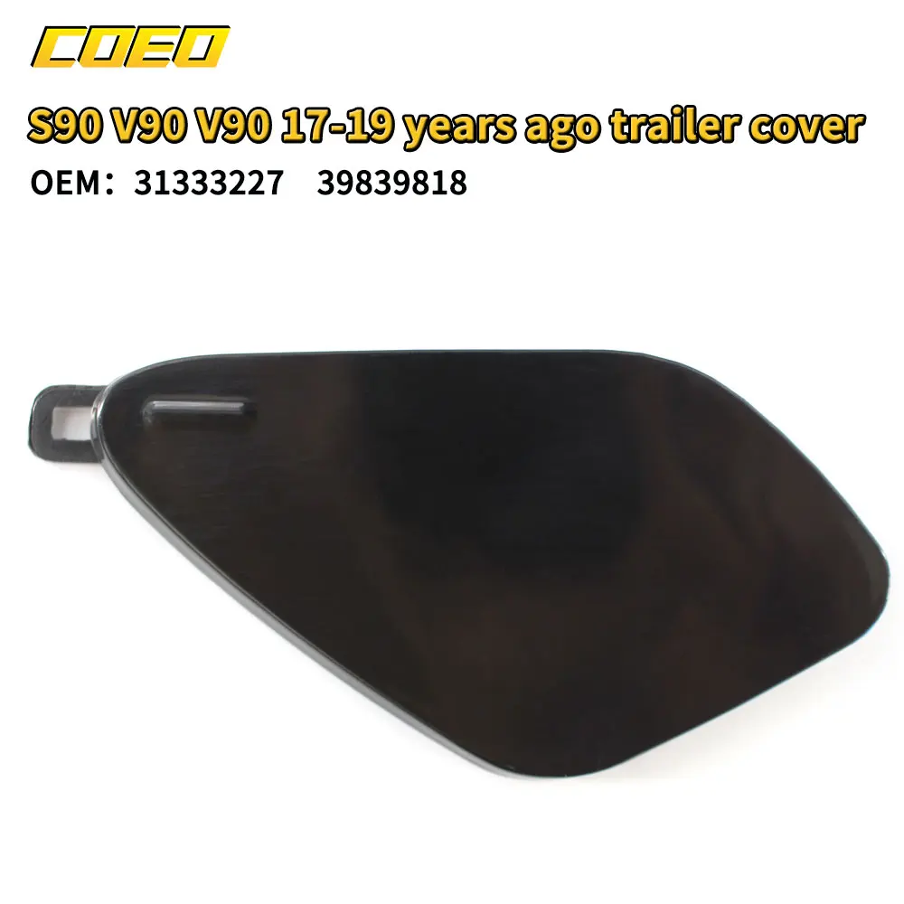

Front Bumper Towing Tow Hook Eye Cover Cap For VOLVO S90 V90 V90 2017-2019 31333227 39839818