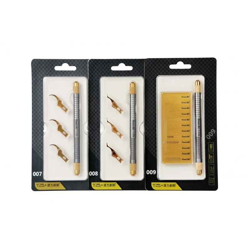 

Qianli 007 008 009 010 High Quality CPU IC Glue Remover Knife Thin blade motherboard BGA chip glue Cleaning Scraping Pry Knife