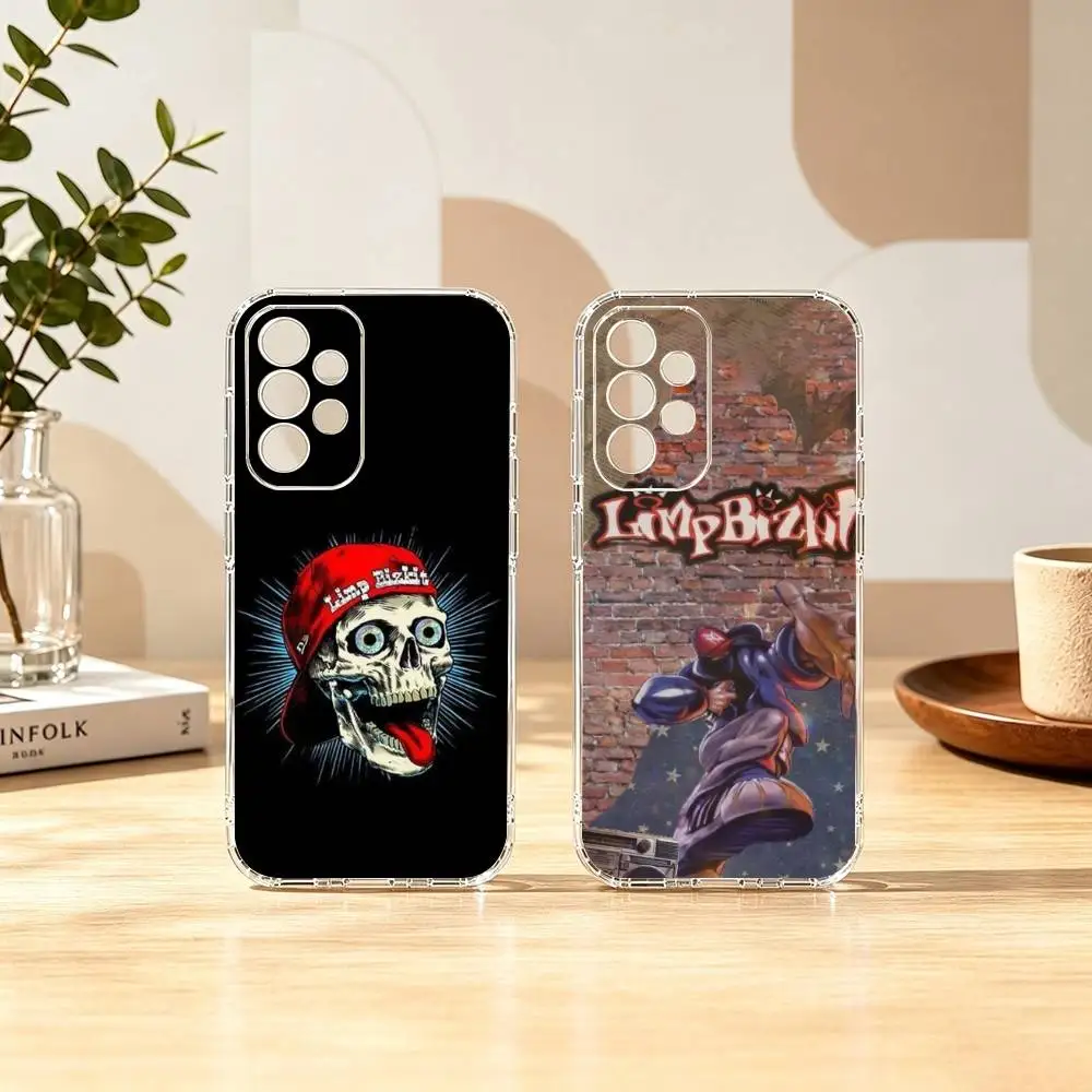Фото Чехол для телефона L-Limp Bizkit Band, прозрачный силиконовый мягкий чехол для Samsung S25, S24, S21, S22, S23, S30, Ultra, S20, Plus, Fe №1