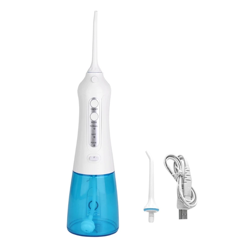 

300ml Portable Electric Oral Irrigator 3 Modes Teeth Cleaning Device Dental Floss Water Flosser Irrigator Tooth New Dropship