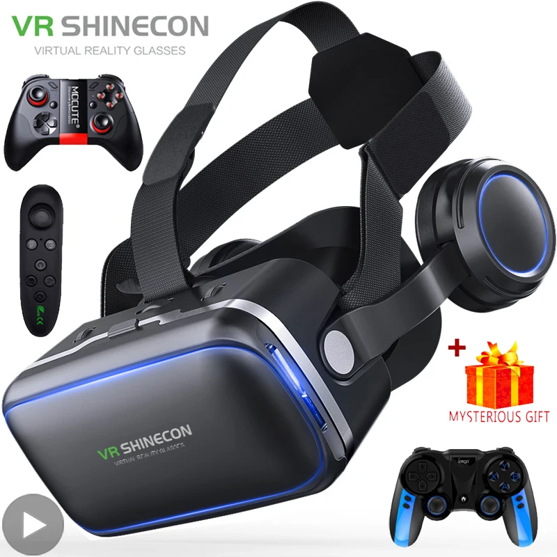 

Shinecon 3D Virtual Reality VR Glasses Goggles Devices Helmet Headset Viar Lenses For Smartphones Phone Smart Children Realidade