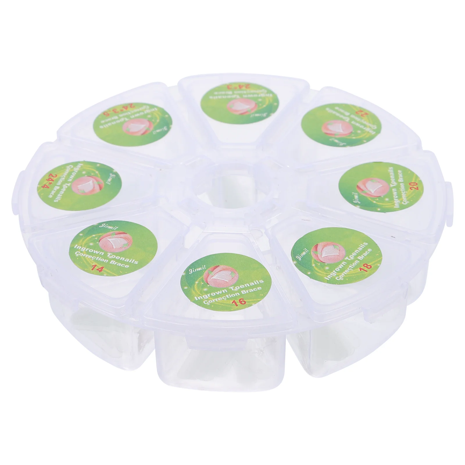 

Toenail Ingrown Corrector Sticker Nail Correction Tool Curved Brace Pads Lifter Treatment Stickers Clip Straighten Toenails Toe