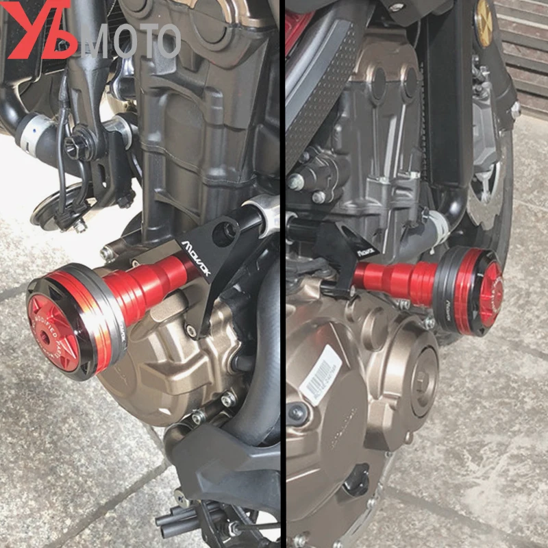 

Новые вспышки Мотоцикл с ЧПУ слайдеры рамы ползунок протектор Подходит для Honda CB 650F CBR 650F 650R CB650F 2014-2018