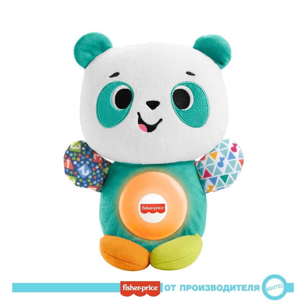 Игрушка развивающая Fisher-Price Линкималс Плюшевая Панда GRG71 | Игрушки и хобби