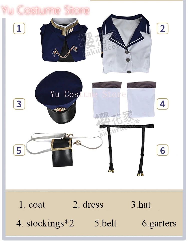 ЮйКостюм Аниме! 86-Восемьдесят шесть- Владилена Милизе боевой костюм платье