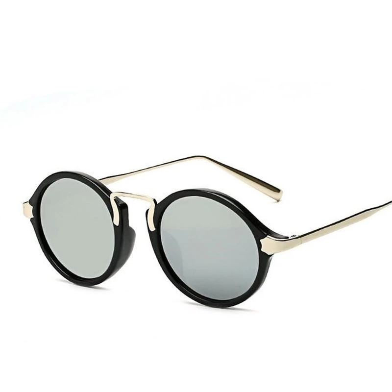

Vintage Sunglasses Women Allow Oval Polarized Lentes Glasses Men Street Punk Black Mirror Shades Oculos De Sol Gafas UV400 Y168