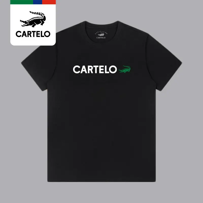 CARTELO Tees New Unisex Tops & Tees Printed Short Sleeve All-match T-shirt S-4XL