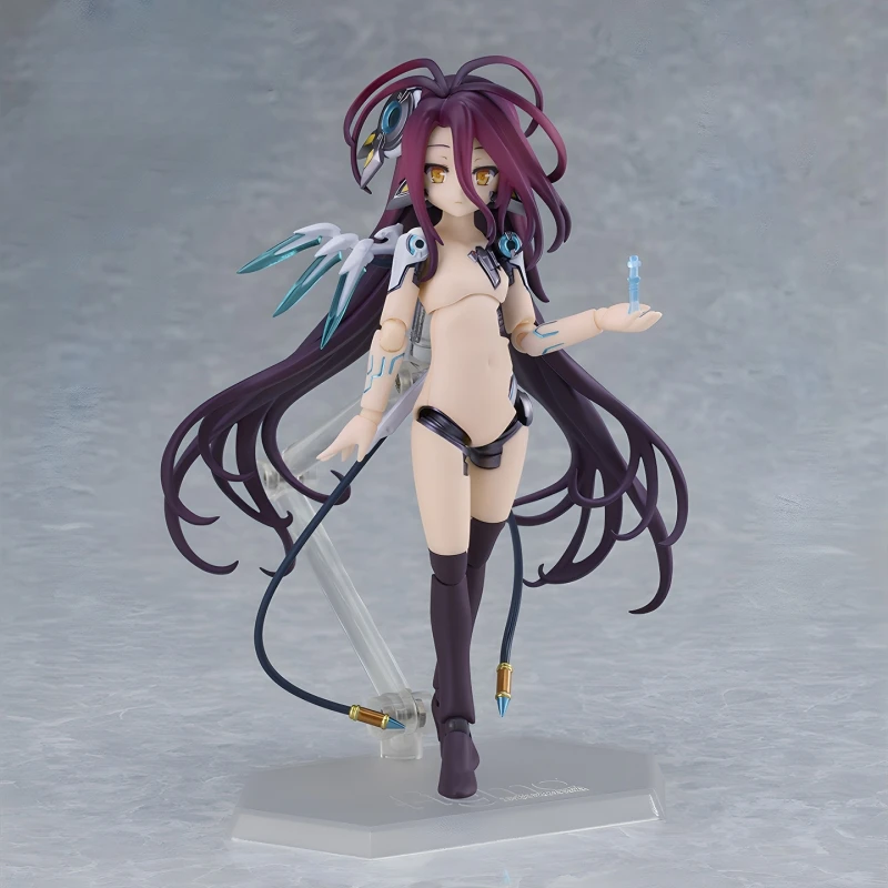 Фото 13 см Figma 604 Фигурка Max Factory Figma No Game No Life: Zero Schwi Shuvi Dola 604 Фигурка Модель Коллекция игрушек Кукла в подарок №4