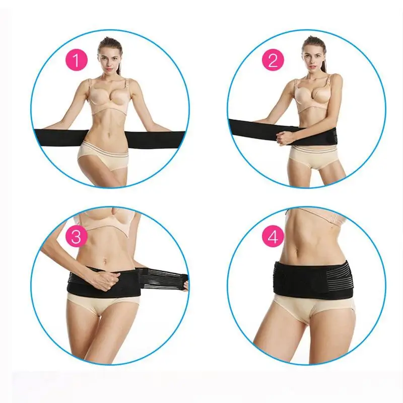 Пояс для суставов и бедер Sacroiliac SI Поддержка нижней части спины подтяжки пояс