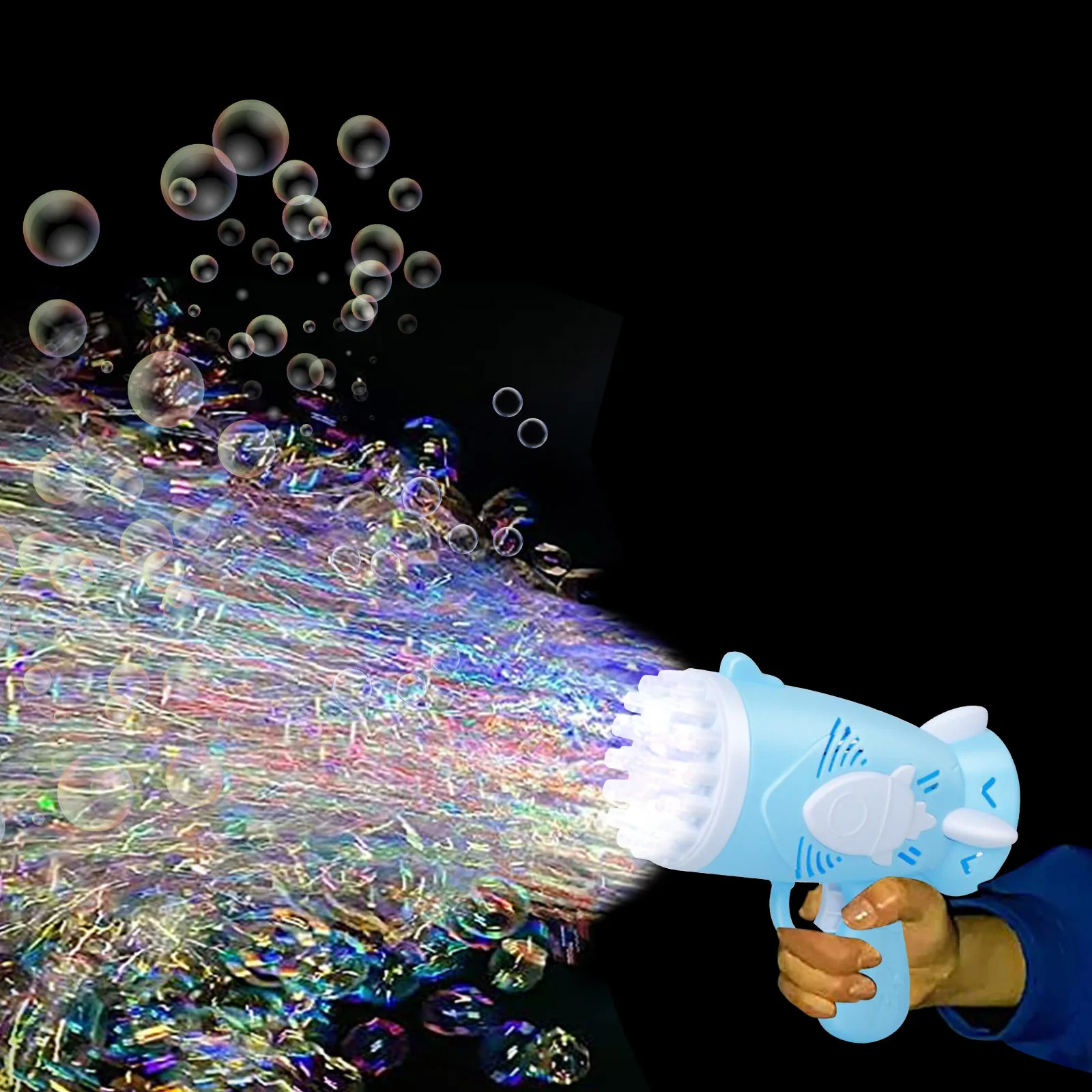 

Little Water Game Bubble Machine For Kids Bubble Make Machine With 32 Hole Bubble Bath Toy Educational Automatic Bubble Blowing