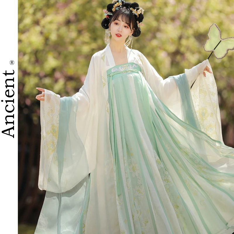 

Asian Chinese Style Tang Dynasty Traditional Clothing Hanfu Autumn Women Elegant Fashion Role-playing Princess Fairy School Set