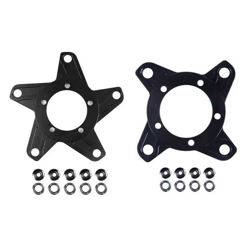 Фото Bafang Ebike Bbs01 Bbs02 Велосипед Средний мотор Паук Адаптерное кольцо 104bcd/130bcd Цепь R8b2 Кольцо для электрического велосипеда MTB №2