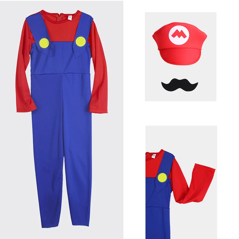 Суперкостюмы для косплея на день детей братья Луиджи Брос сантехники
