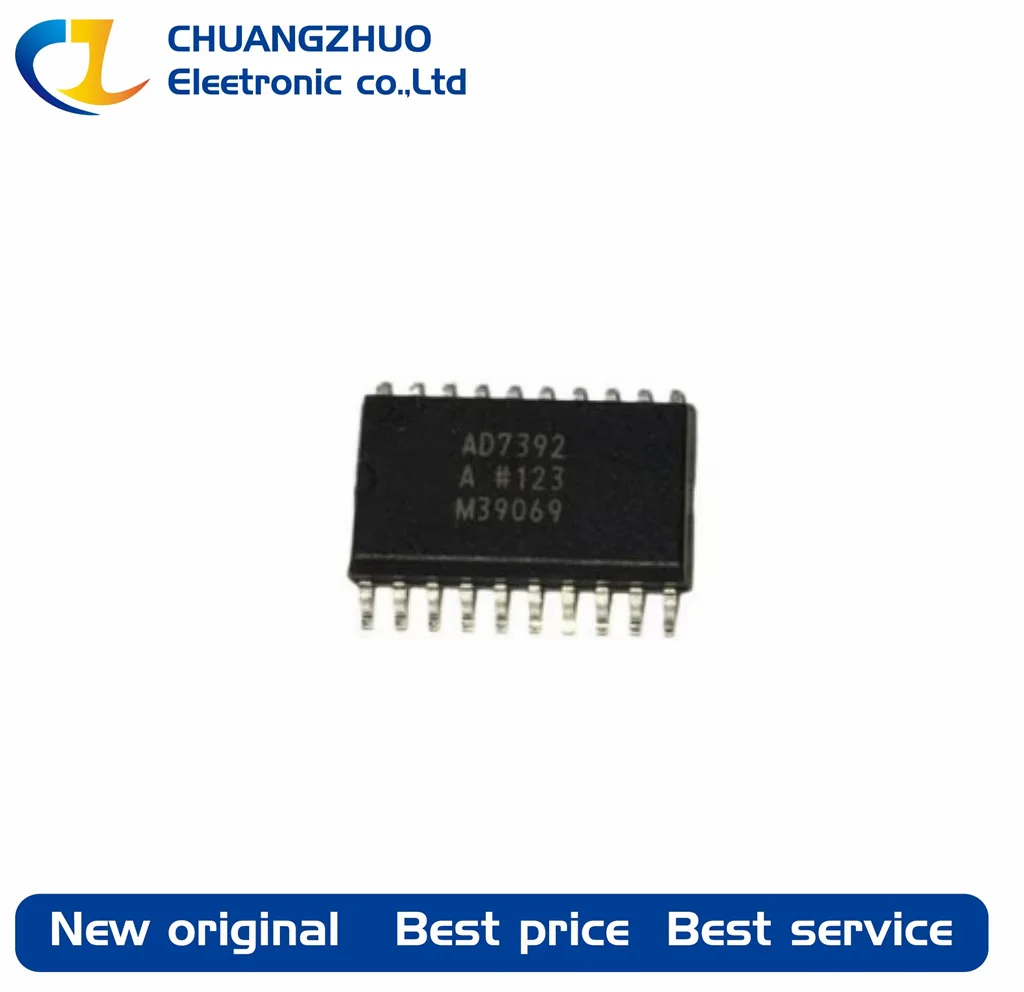 

1 шт., новый оригинальный цифро-аналоговый конвертер AD7392ARZ AD7392