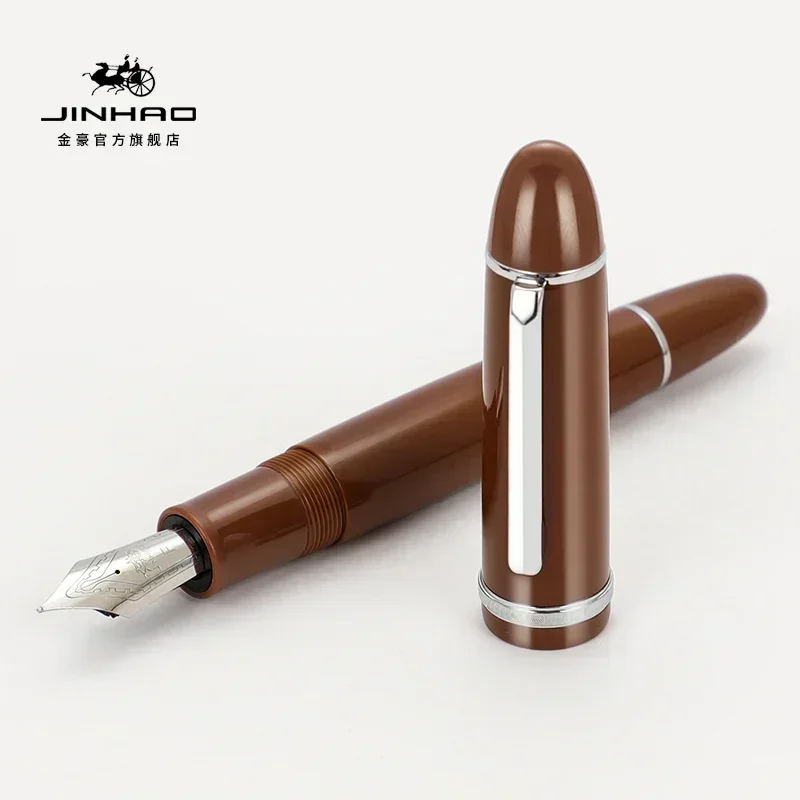 

Перьевая ручка Jinhao X159, разноцветные акриловые роскошные элегантные ручки, чернильные ручки с наконечником 0,5 мм/0,38 мм, канцелярские принадлежности для письма