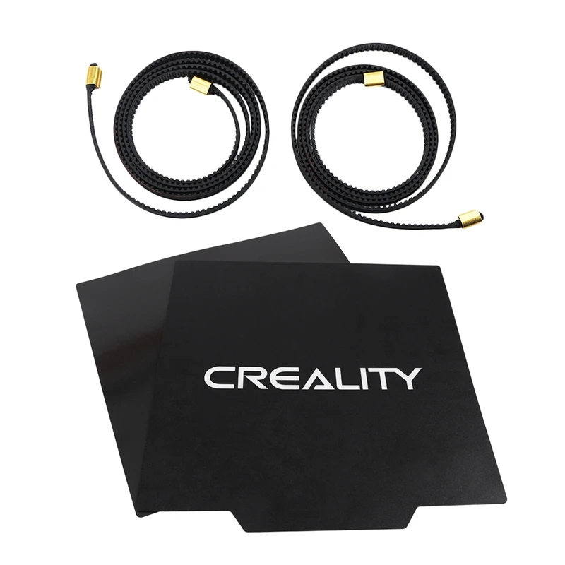 

2Pcs X+Y Axis Synchronous Belt Gt2-6Mm X 765Mm+Y 720Mm Closed-Loop Timing Belt Terminal & 1Pcs Printer Magnetic Hot Bed Sticker
