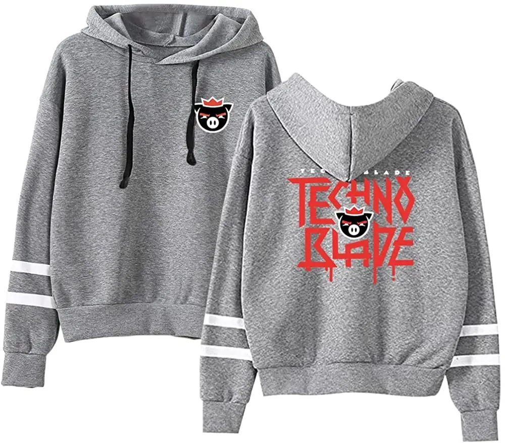 Толстовка Technoblade 10 миллионов Subs Merch tecagro Dream Team SMP Унисекс Без карманов с